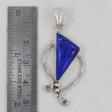 925 Sterling Silver Morado Opal Pendant