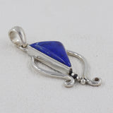 925 Sterling Silver Morado Opal Pendant