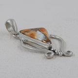 925 Sterling Silver Morado Opal Pendant