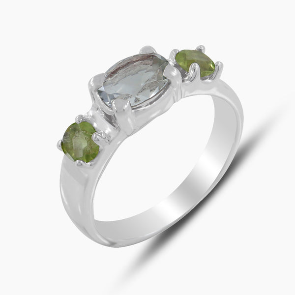 925 Sterling Silver Garnet Rings