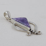 925 Sterling Silver Morado Opal Pendant