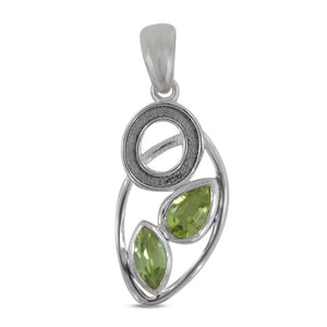 925 Sterling Silver Amethyst Pendant