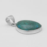 Chrysocolla Silver Pendants