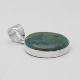 Chrysocolla Silver Pendants