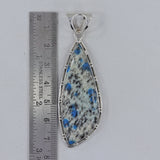 925 Sterling Silver K2 Jasper Pendant