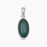 Chrysocolla Silver Pendants