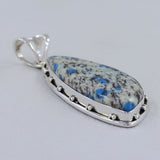 K2 Jasper 925 Sterling Silver Pendant