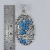 925 Sterling Silver K2 Jasper Pendant