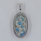 K2 Jasper 925 Sterling Silver Pendant