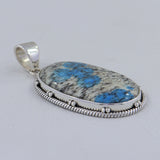 K2 Jasper 925 Sterling Silver Pendant