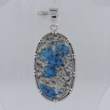 925 Sterling Silver K2 Jasper Pendant