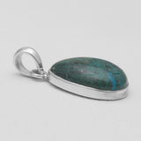 Chrysocolla Silver Pendants