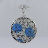 K2 Jasper 925 Sterling Silver Pendant