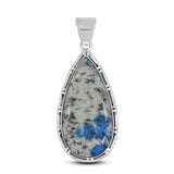 925 Sterling Silver K2 Jasper Pendant