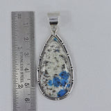 K2 Jasper 925 Sterling Silver Pendant