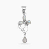 Rainbow Moonstone Silver Pendants
