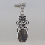 925 Sterling Silver Rose Quartz Pendant