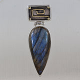 925 Sterling Silver Morado Opal Pendant