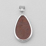 Fossil Coral Silver Pendants