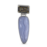 925 Sterling Silver Morado Opal Pendant