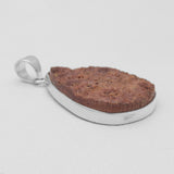 Fossil Coral Silver Pendants