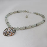 Green Amethyst & Ocean Jasper Beads Nacklaces