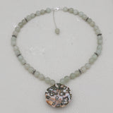 Green Amethyst & Ocean Jasper Beads Nacklaces