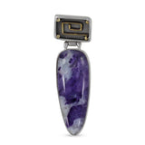 925 Sterling Silver Morado Opal Pendant