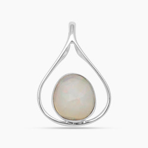 Ethiopian Opal Silver Pendants