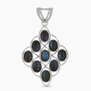 925 Sterling Silver Larimar Pendants