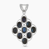 925 Sterling Silver Larimar Pendants