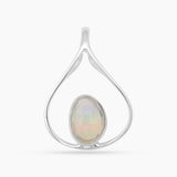 Ethiopian Opal Silver Pendants