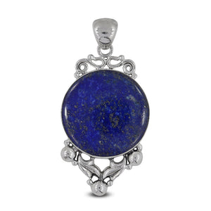 925 Sterling Silver Lapis Lazuli Pendant