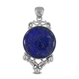 Lapis Lazuli 925 Sterling Silver Pendant