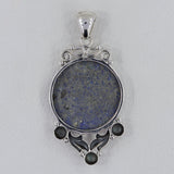 Lapis Lazuli 925 Sterling Silver Pendant