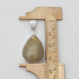 Rutilated Quartz Silver Pendants