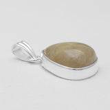 Rutilated Quartz Silver Pendants