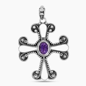 925 Sterling Silver Peridot Pendant