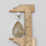 Rutilated Quartz Silver Pendants