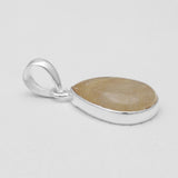 Rutilated Quartz Silver Pendants