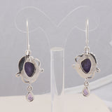 Charoite Designer Pendant Set 925 Sterling Silver Jewelry