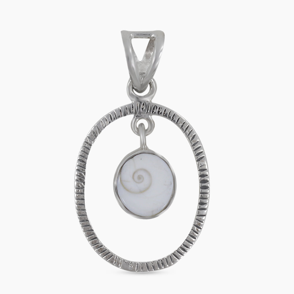 925 Silver Natural Shiva Eye Pendants
