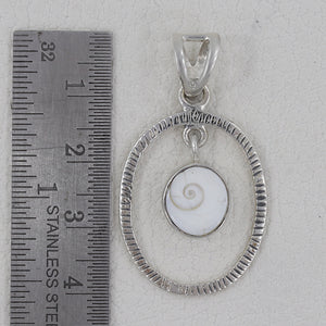 925 Silver Natural Shiva Eye Pendants