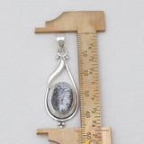 Dendritic Opal Silver Pendants