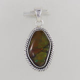 925 Silver Ammolite Pendant