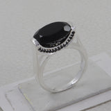 Gorgeous Crystal Quartz Sterling Silver Ring