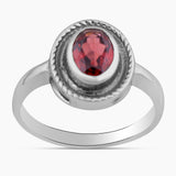 925 Sterling Silver Amethyst Rings