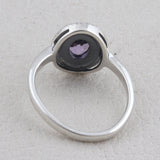 925 Starling Silver Amethyst Ring