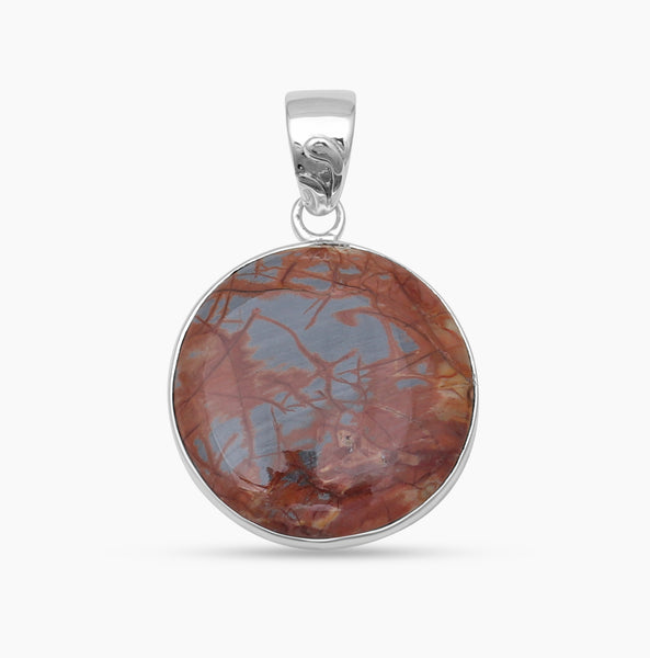 925 Sterling Silver Dynasty Jasper Pendants