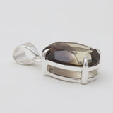 925 Sterling Silve Smoky Quartz Pendants